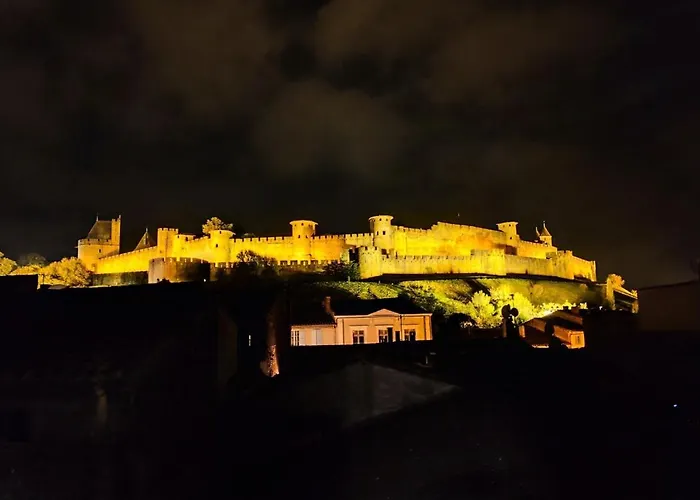 Appartement Le Panorama De La Cite Medievale-clim -4pers